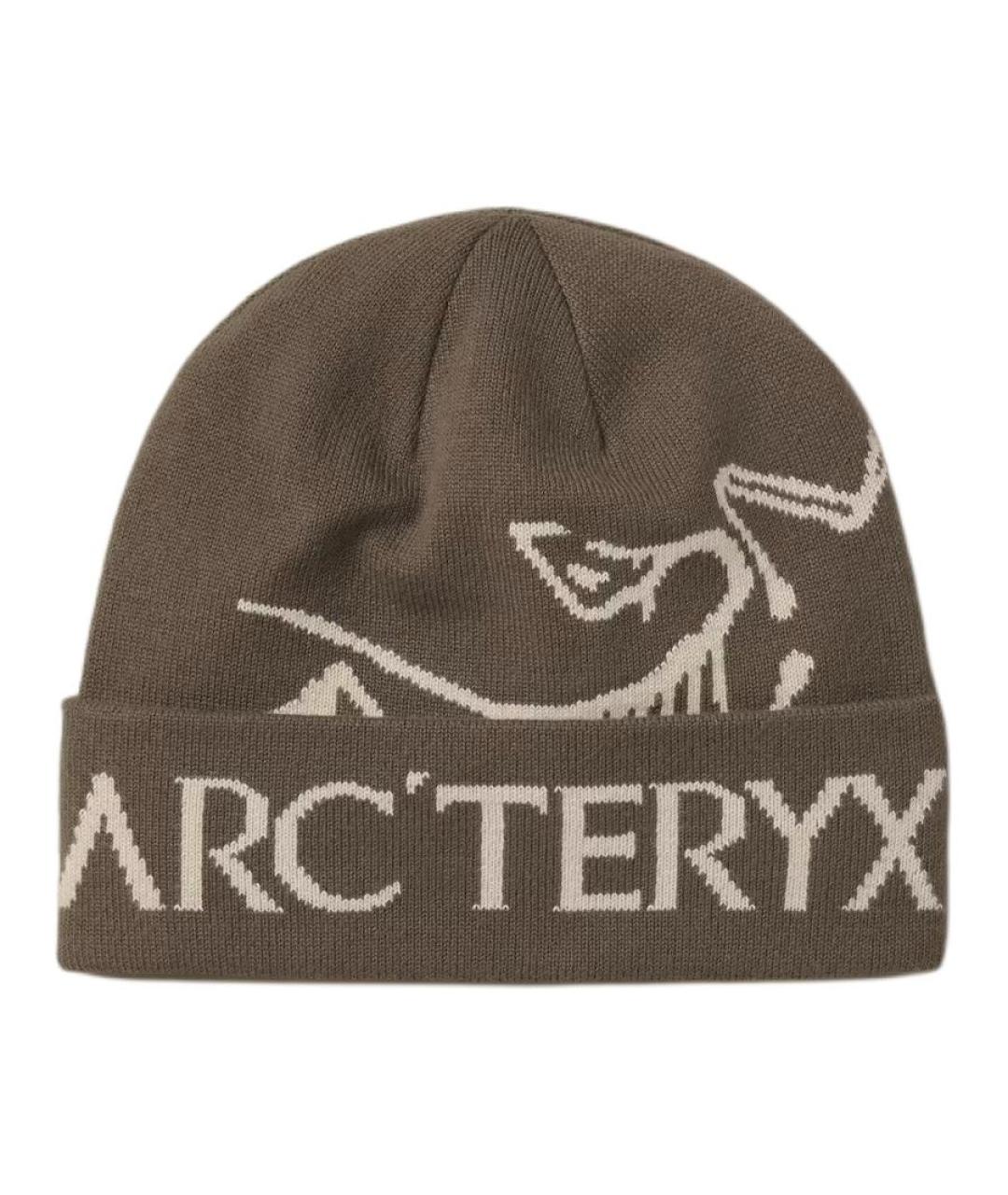 ARCTERYX Коричневая шапка, фото 1