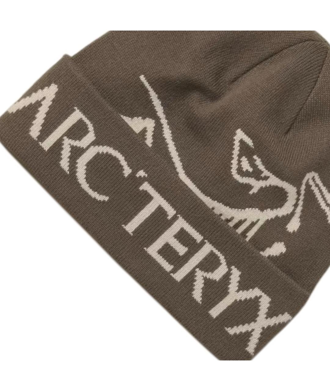 ARCTERYX Коричневая шапка, фото 2