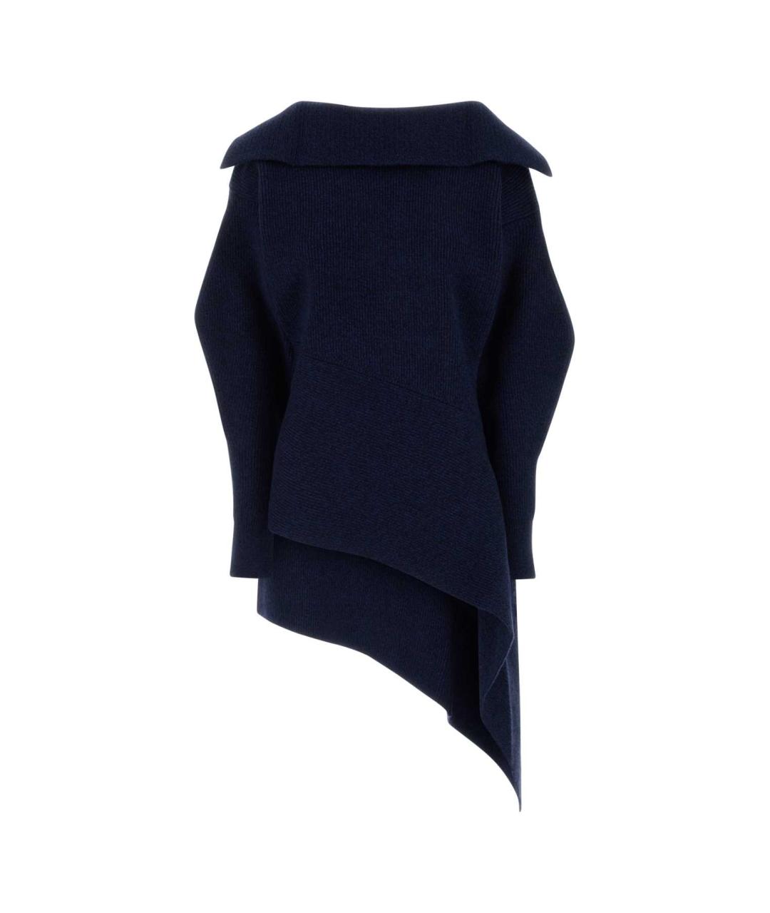 GIVENCHY Синее шерстяное платье, фото 1