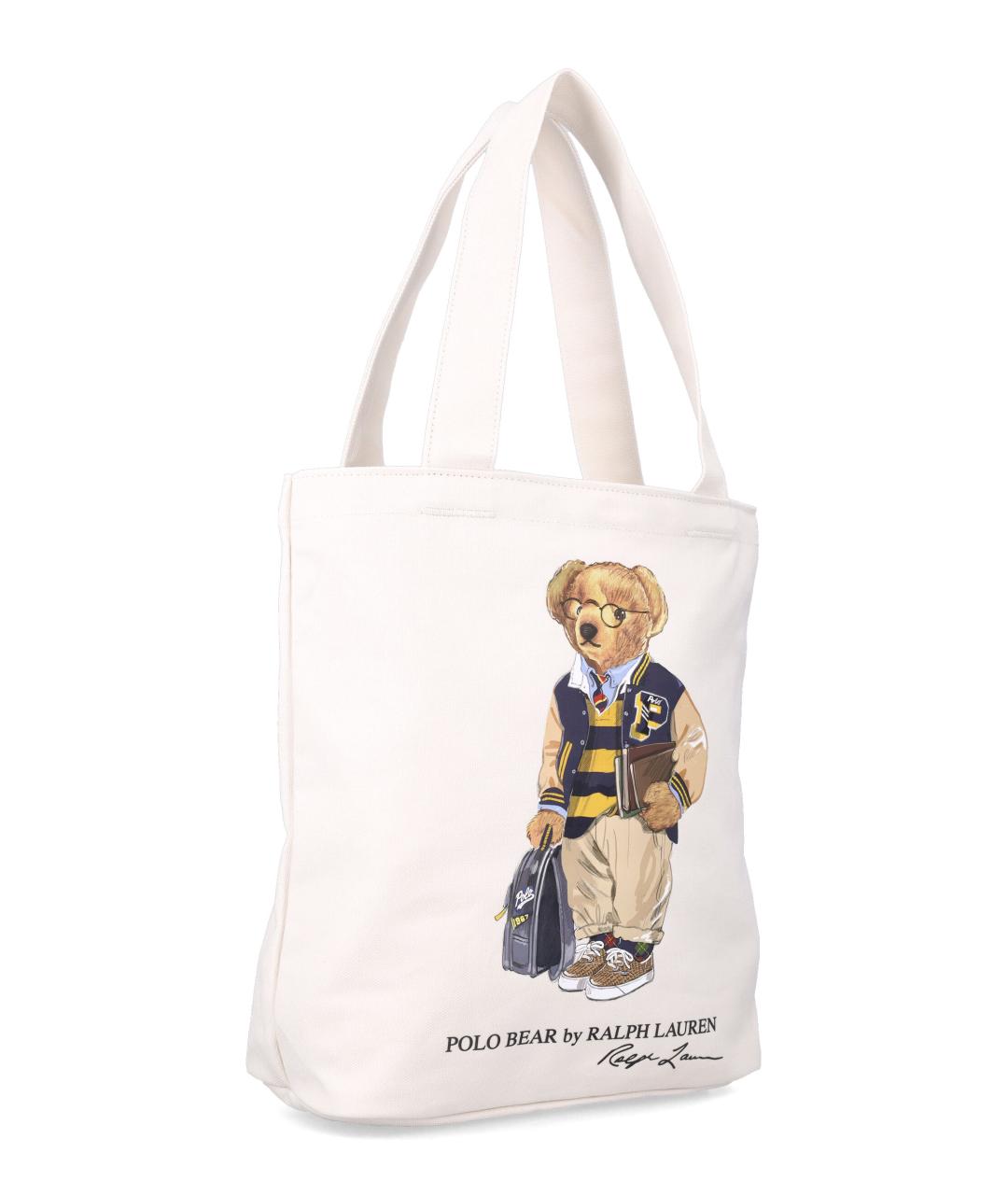 POLO RALPH LAUREN Белая сумка, фото 3