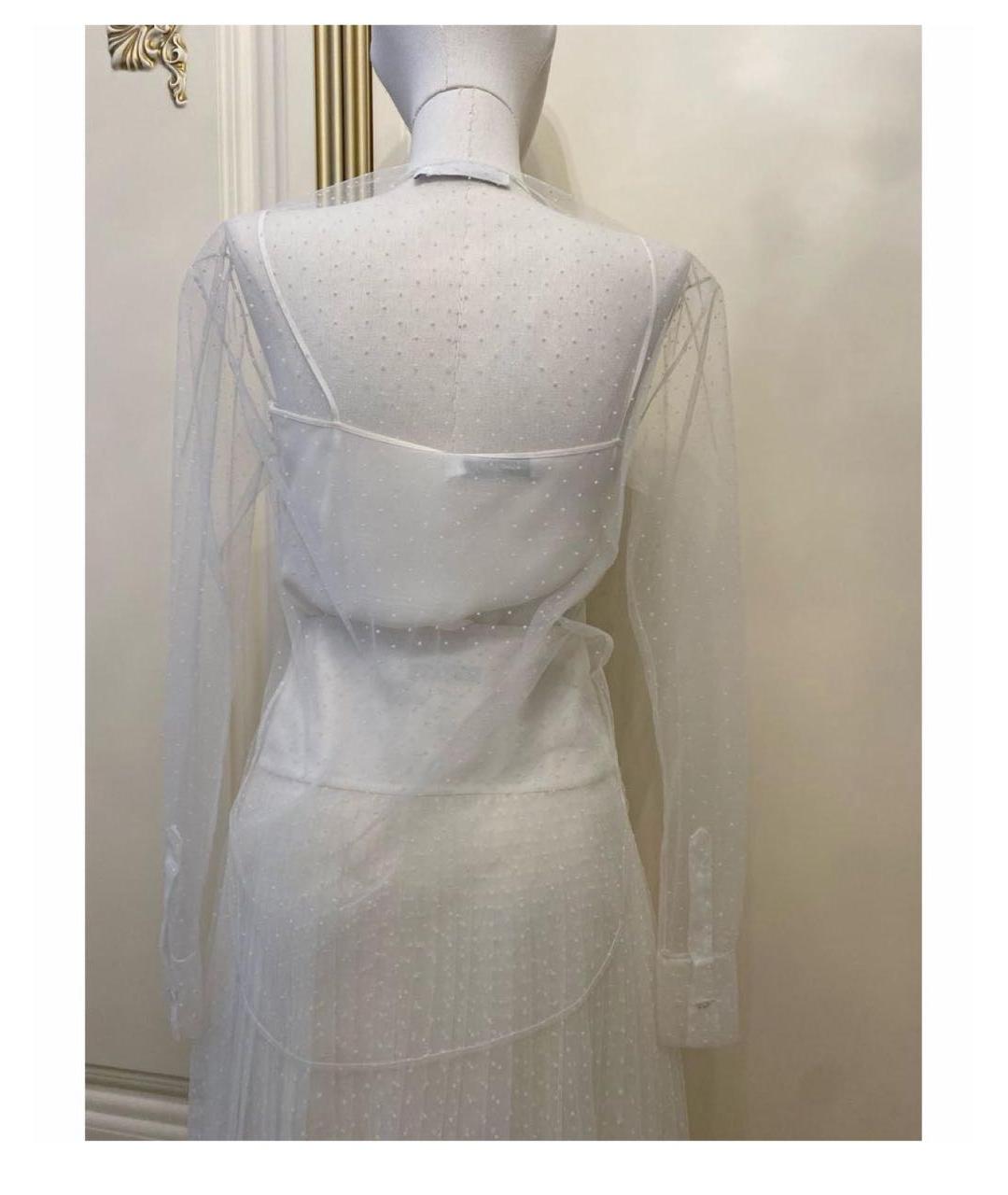 CHRISTIAN DIOR Шелковый костюм с юбками, фото 6