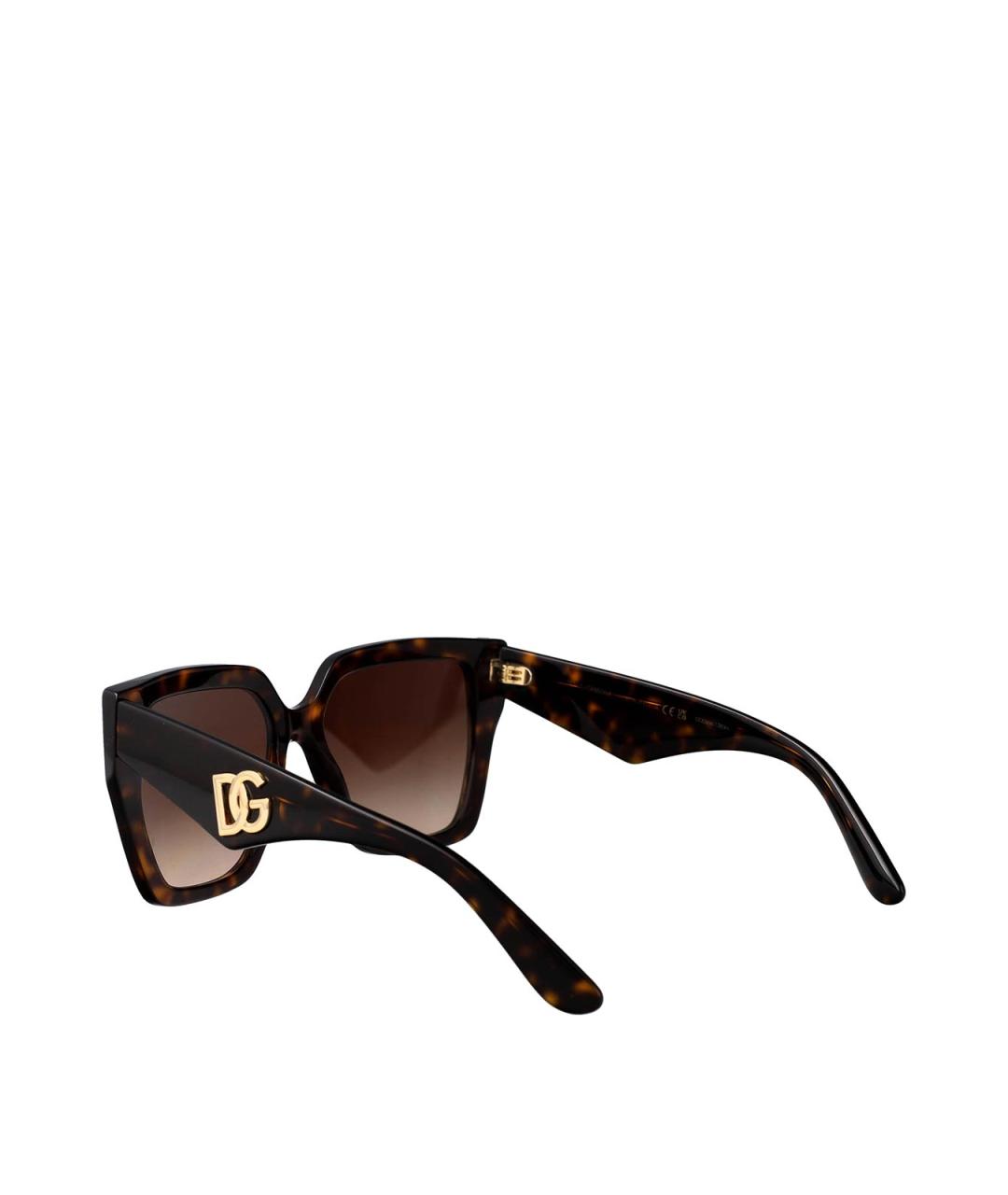 DOLCE&GABBANA Мульти пластиковые солнцезащитные очки, фото 4