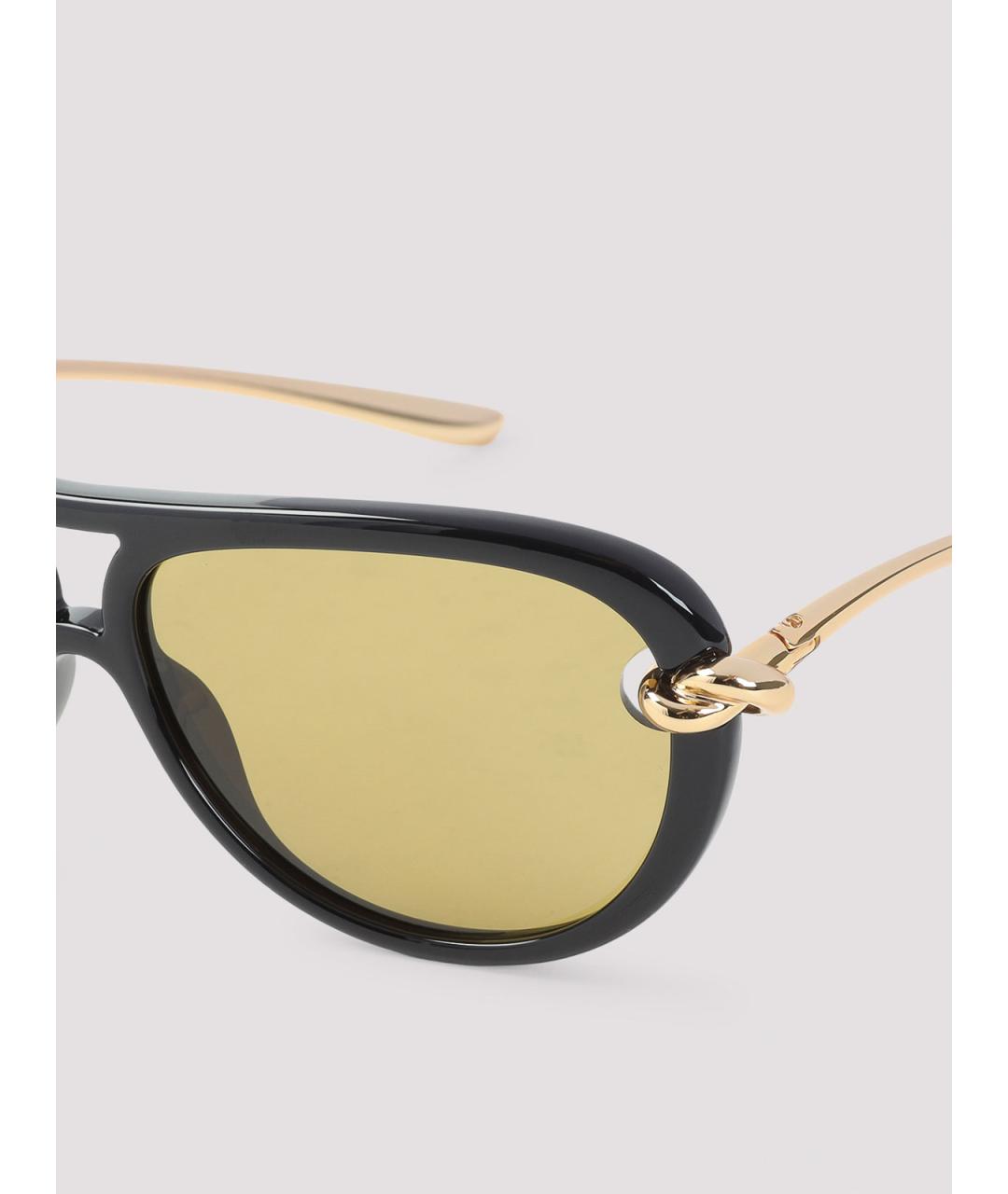BOTTEGA VENETA Мульти металлические солнцезащитные очки, фото 3