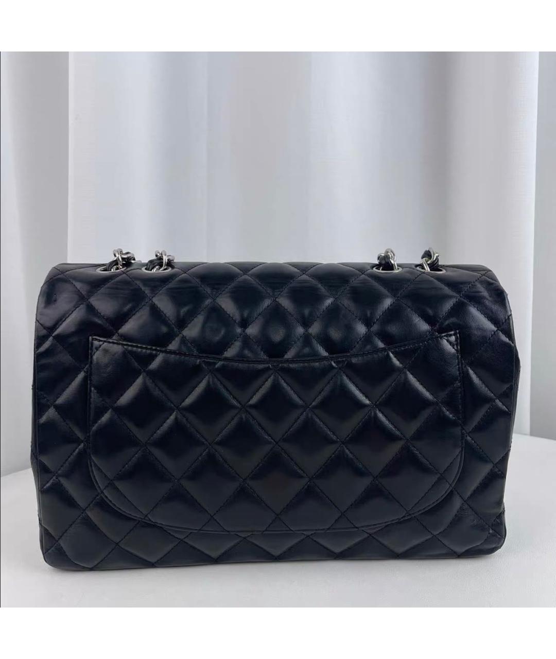 CHANEL Черная кожаная сумка тоут, фото 2