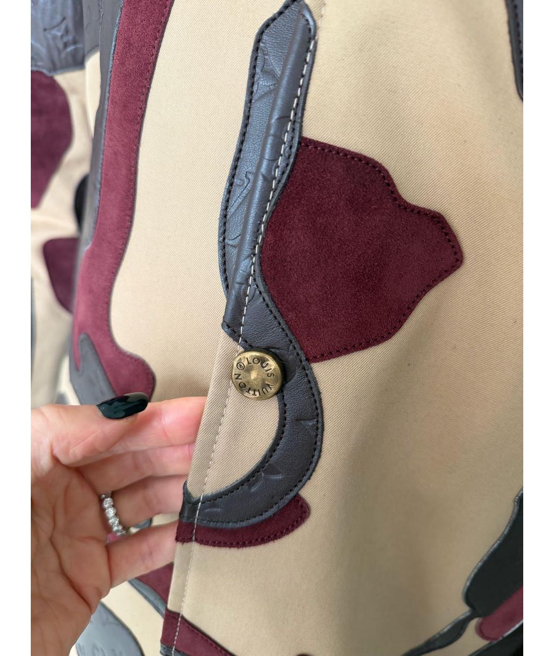 LOUIS VUITTON Мульти кожаная куртка, фото 8