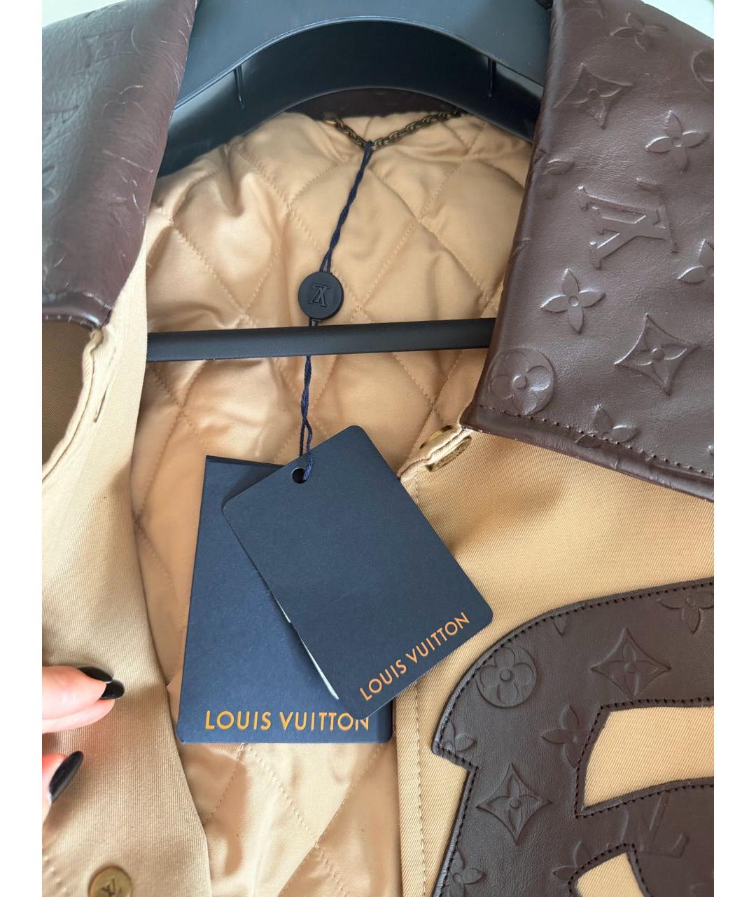 LOUIS VUITTON Мульти кожаная куртка, фото 4