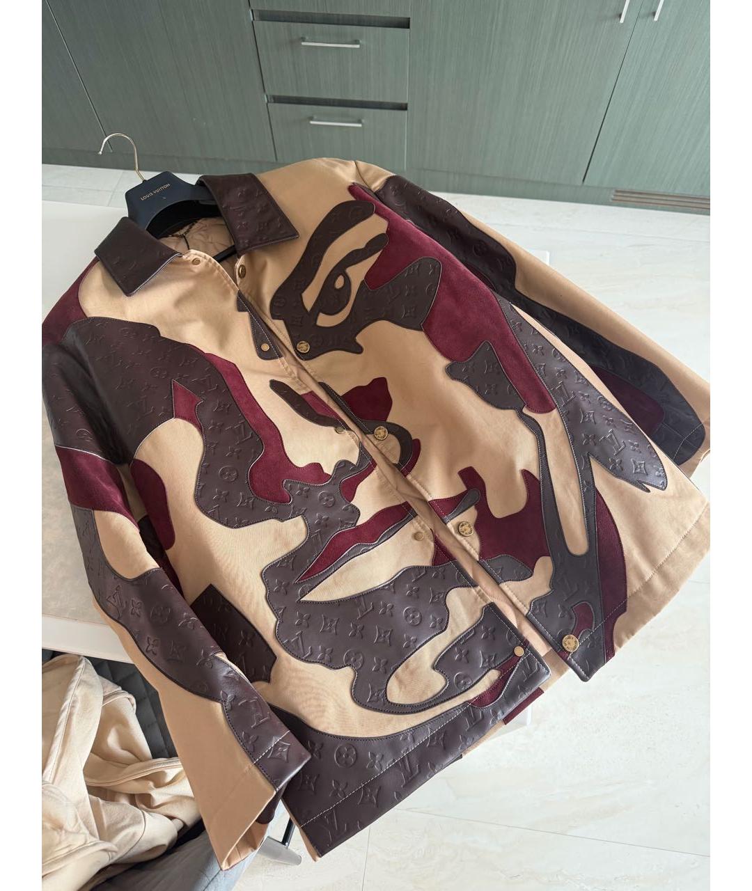 LOUIS VUITTON Мульти кожаная куртка, фото 3