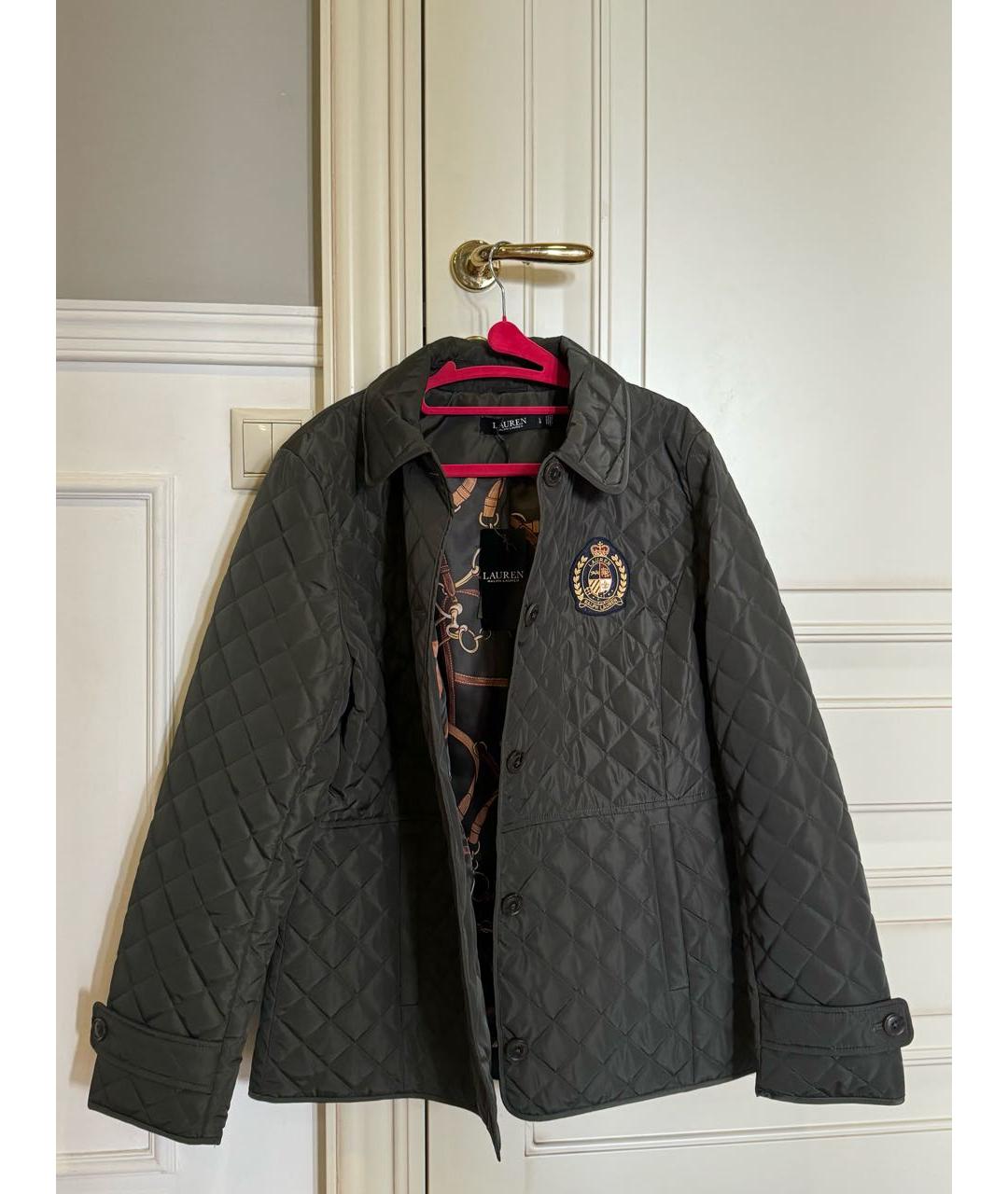 RALPH LAUREN Хаки полиэстеровая куртка, фото 8