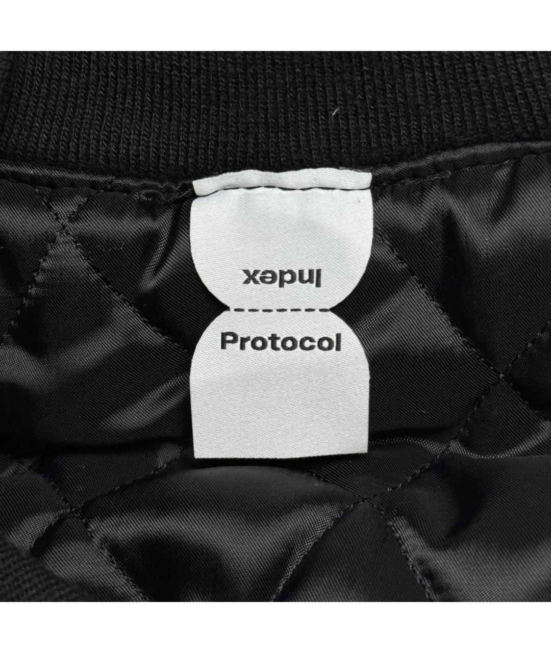PROTOCOL INDEX Черная кожаная куртка, фото 9