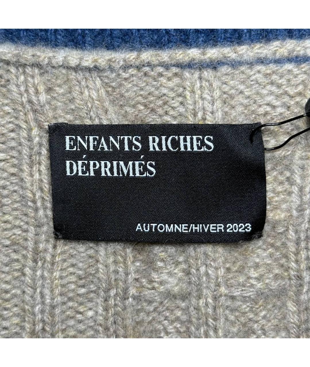Enfants Riches Déprimés Бежевый кашемировый джемпер / свитер, фото 7