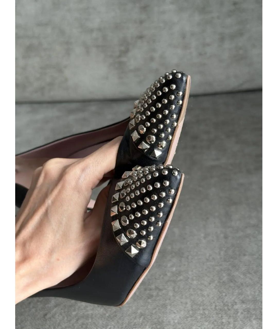 GUCCI Черные кожаные туфли, фото 8