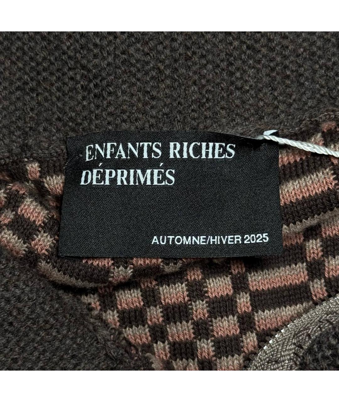 Enfants Riches Déprimés Коричневый хлопковый джемпер / свитер, фото 9