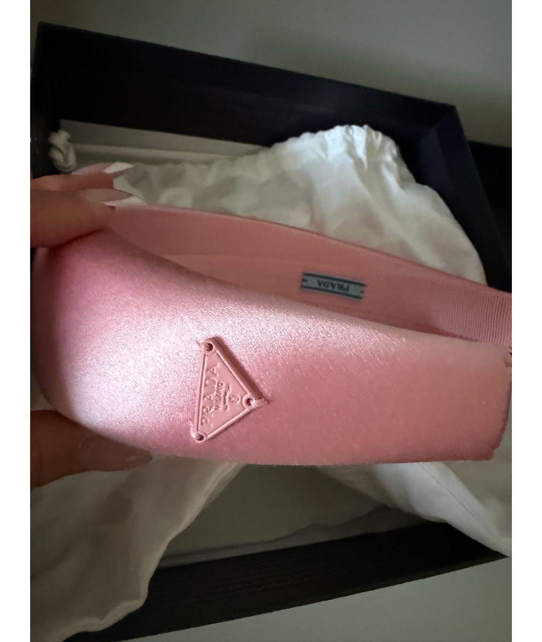 PRADA Розовый ободок, фото 3