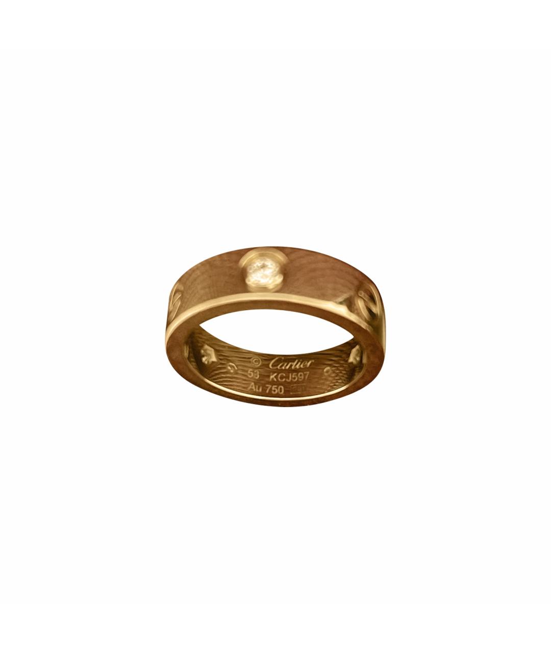 CARTIER Золотое кольцо из желтого золота, фото 1