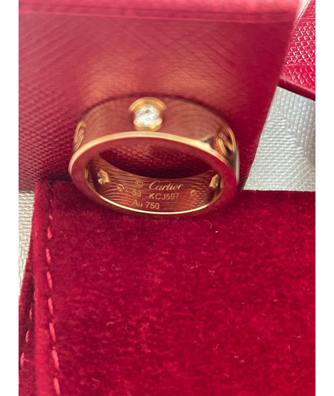 CARTIER Золотое кольцо из желтого золота, фото 3