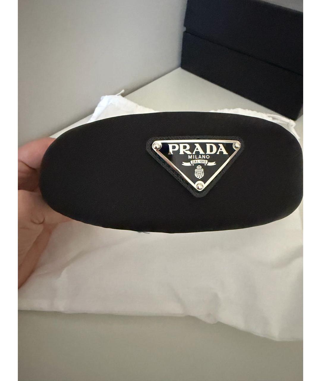 PRADA Черный ободок, фото 3