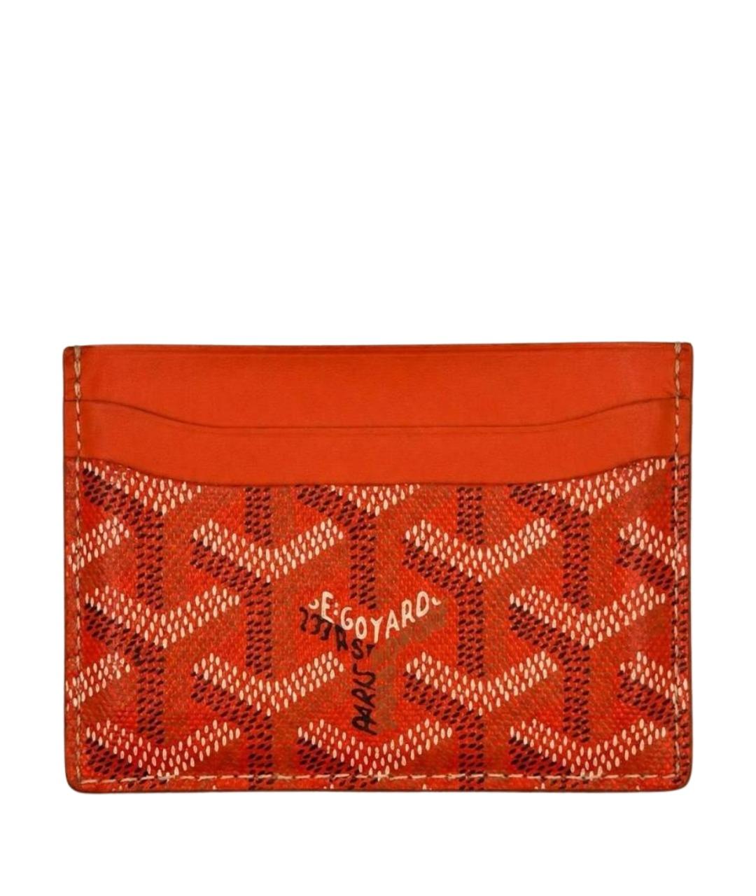 GOYARD Оранжевый кардхолдер, фото 1