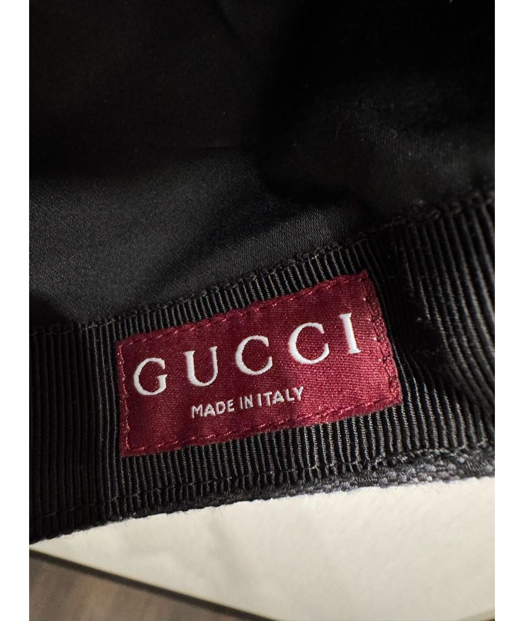 GUCCI Черная кепка/бейсболка, фото 7