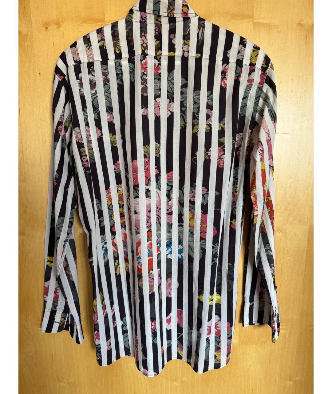 DRIES VAN NOTEN Мульти хлопковая рубашка, фото 2