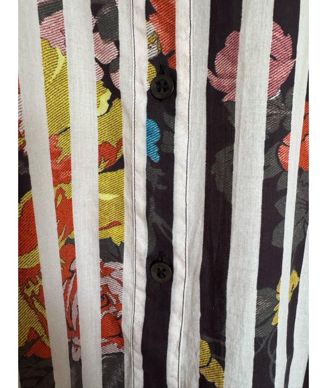 DRIES VAN NOTEN Мульти хлопковая рубашка, фото 4