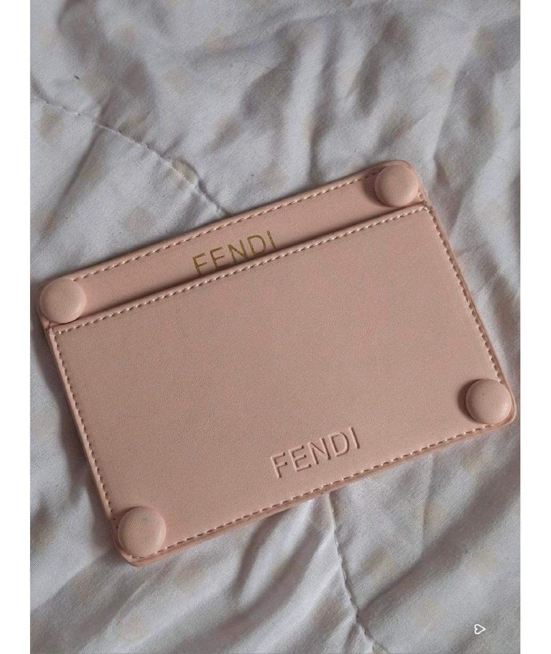 FENDI Черная кожаная сумка через плечо, фото 5