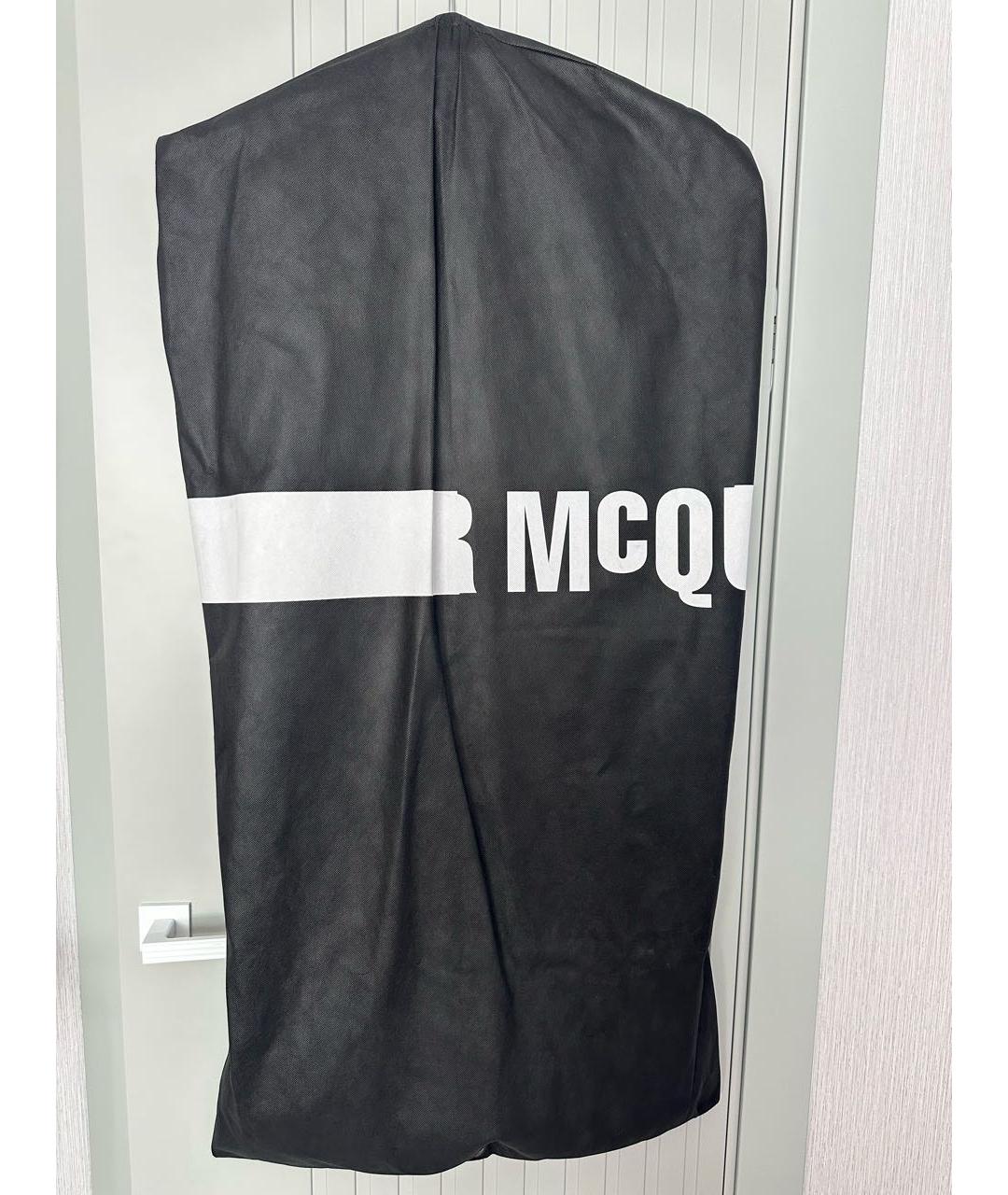 MCQ ALEXANDER MCQUEEN Черное кожаное платье, фото 7