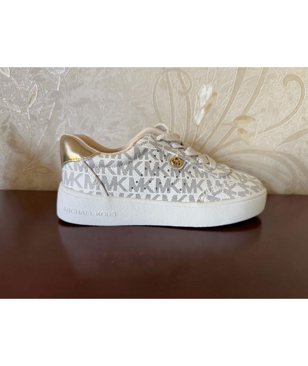 MICHAEL KORS Белые кеды, фото 9