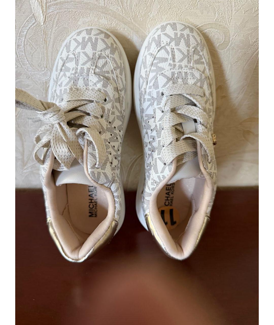 MICHAEL KORS Белые кеды, фото 3
