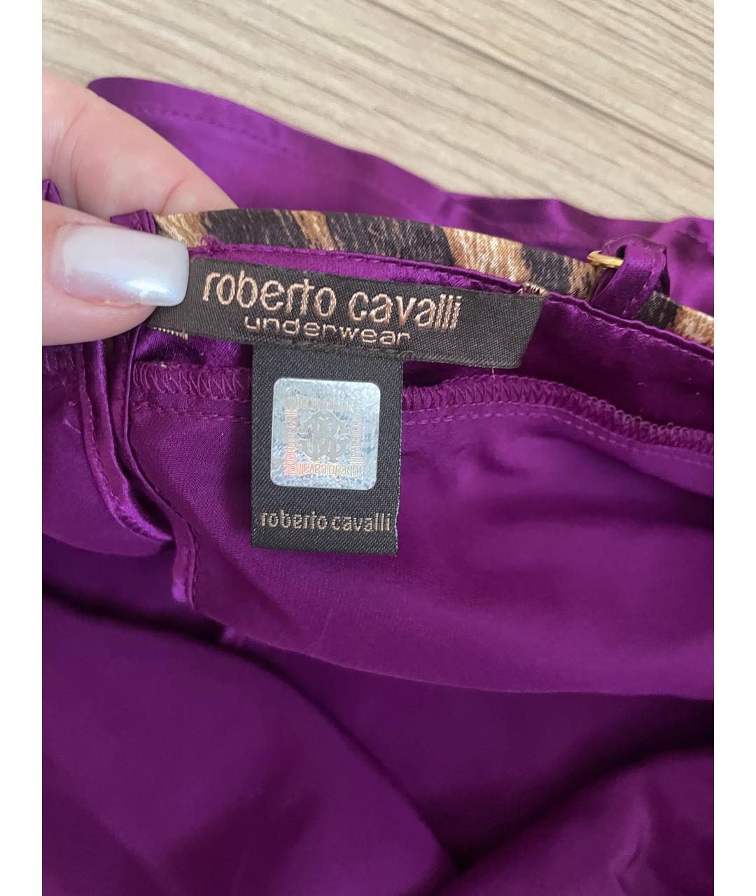 ROBERTO CAVALLI Фиолетовая пижамы и сорочки, фото 3