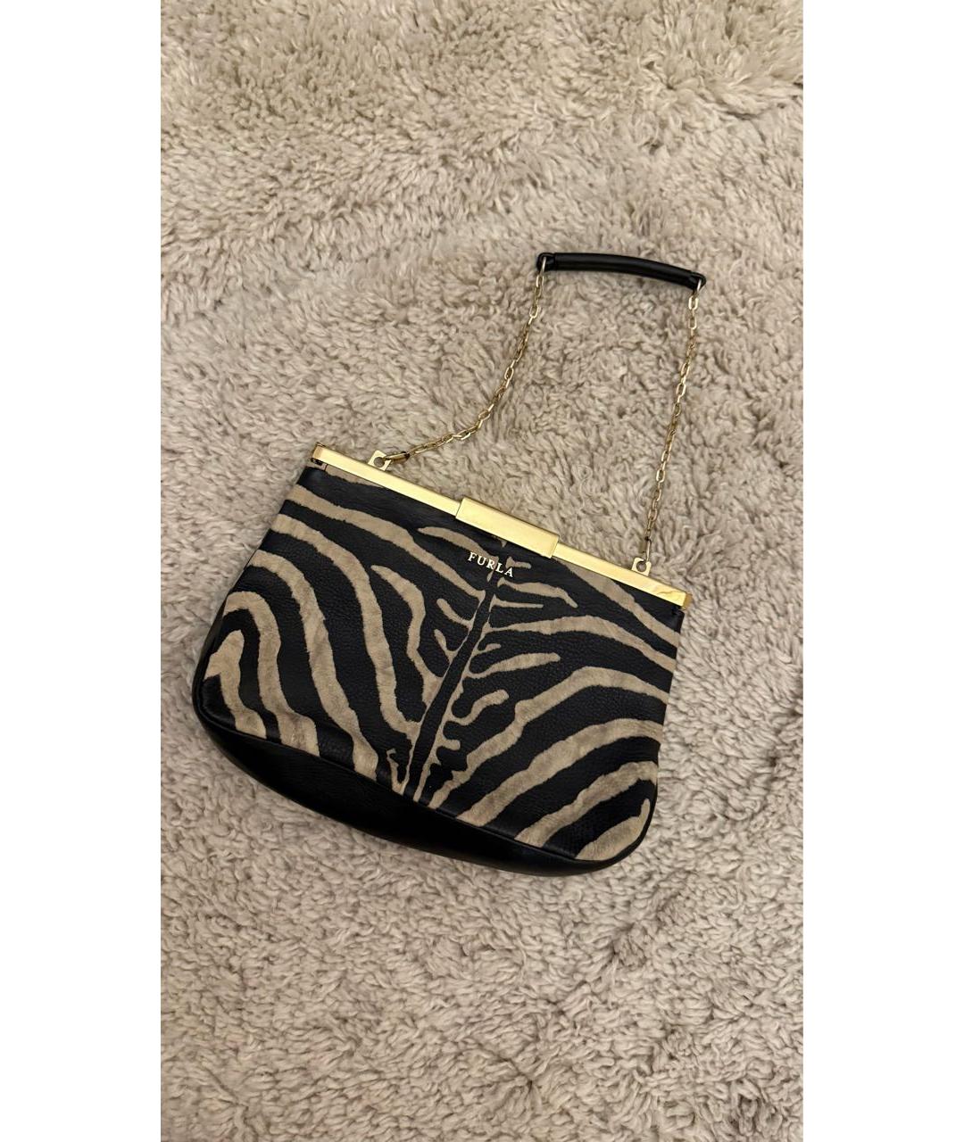 FURLA Мульти кожаная сумка с короткими ручками, фото 3