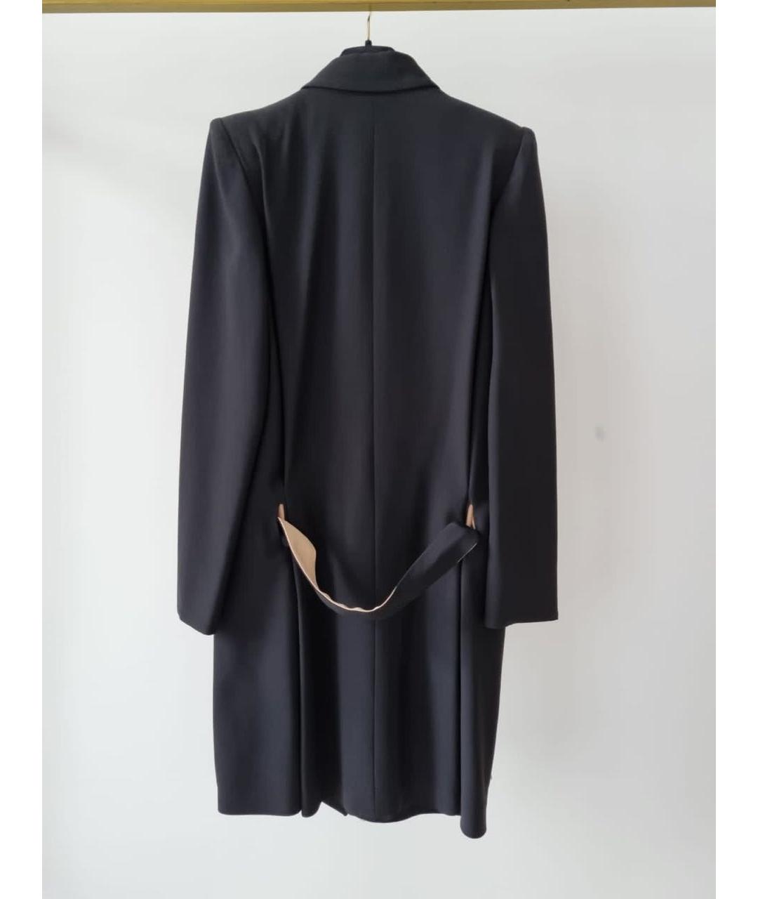 ALEXANDER MCQUEEN Черный тренч/плащ, фото 2