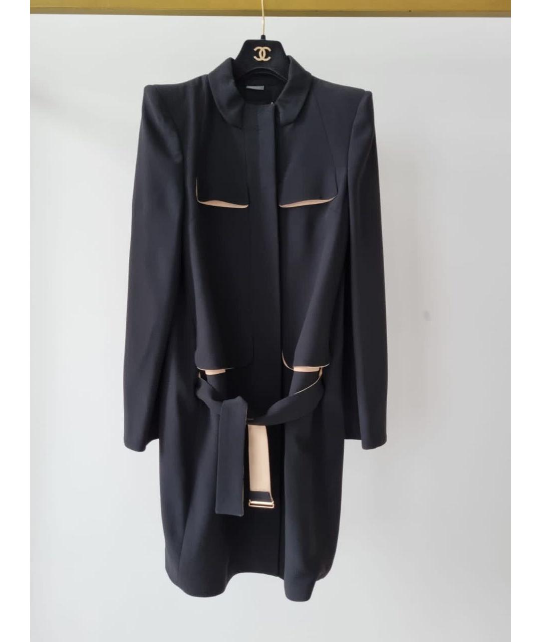 ALEXANDER MCQUEEN Черный тренч/плащ, фото 9