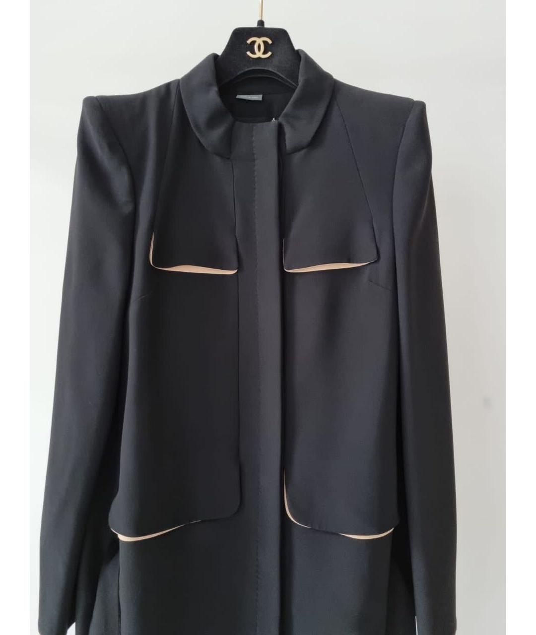 ALEXANDER MCQUEEN Черный тренч/плащ, фото 8