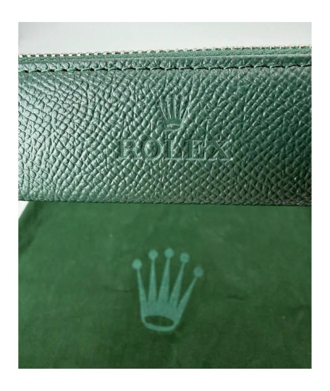 ROLEX Зеленая косметичка, фото 4