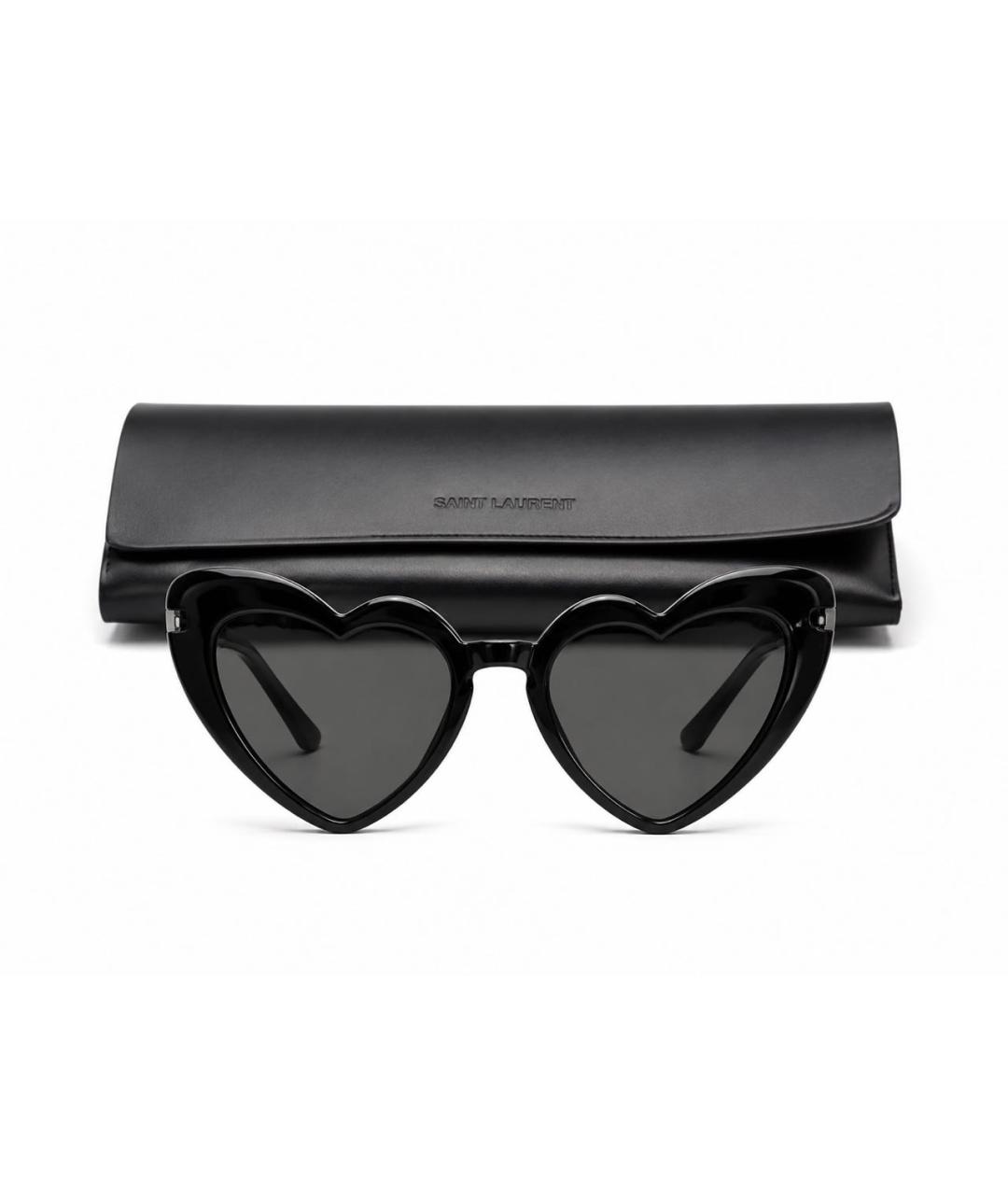 SAINT LAURENT Черные солнцезащитные очки, фото 8