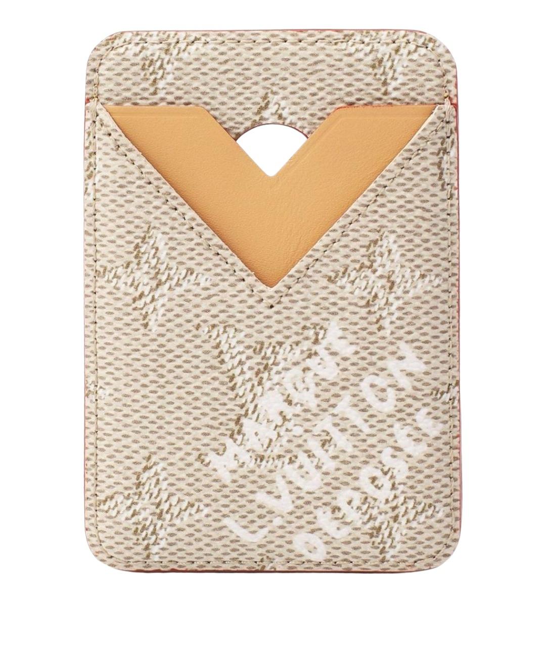 LOUIS VUITTON Бежевый кардхолдер, фото 1