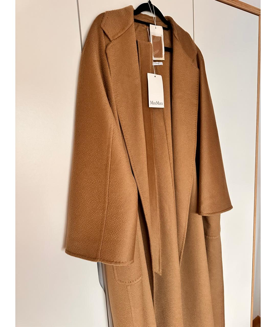 MAX MARA Бежевое кашемировое пальто, фото 2
