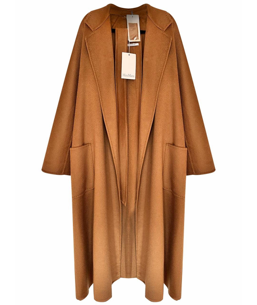 MAX MARA Бежевое кашемировое пальто, фото 1