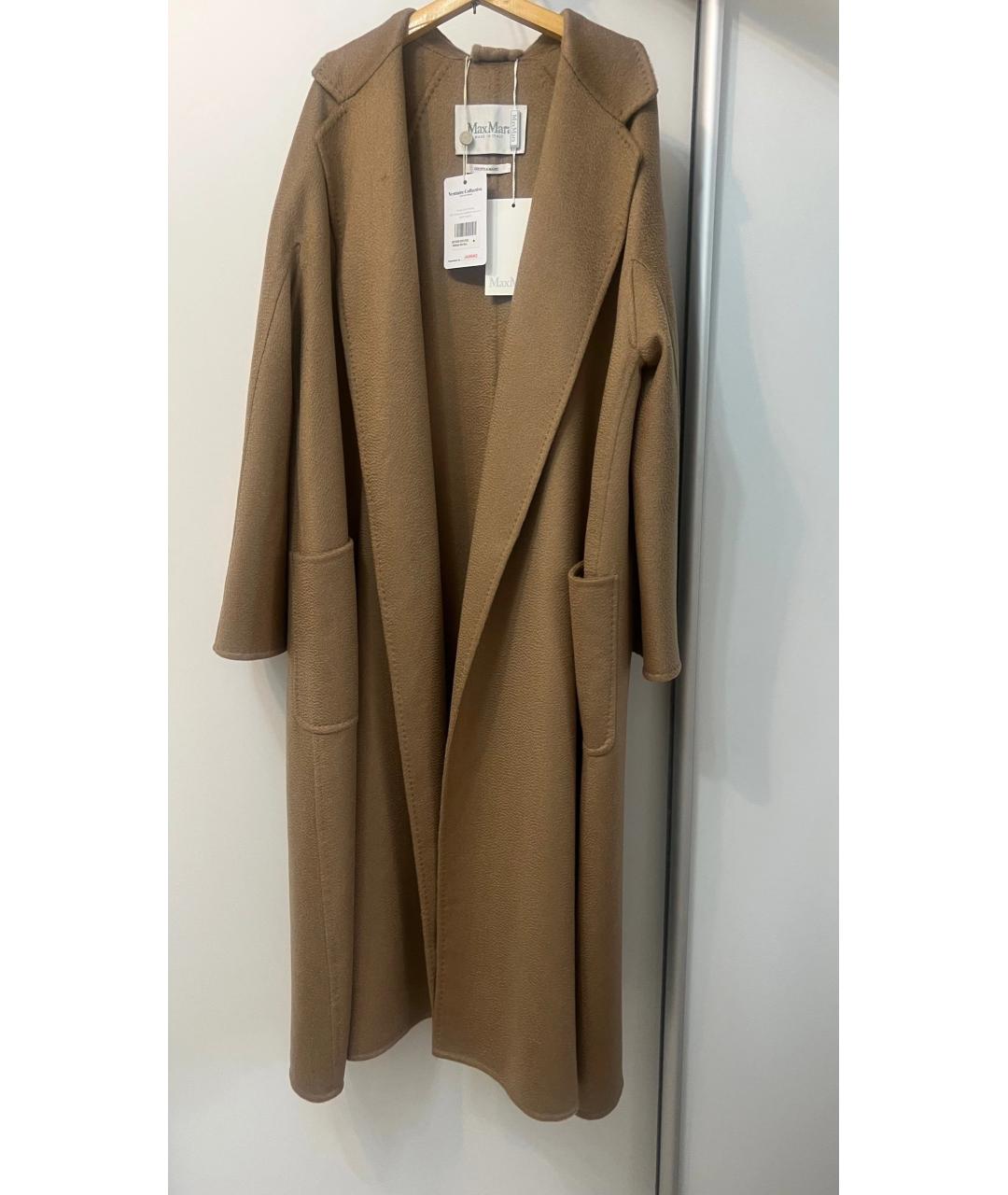MAX MARA Бежевое кашемировое пальто, фото 9