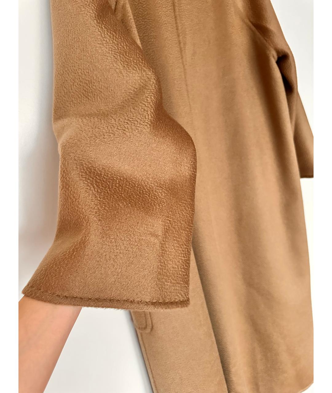 MAX MARA Бежевое кашемировое пальто, фото 7