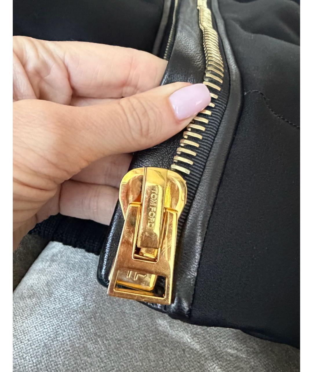 TOM FORD Черная куртка, фото 4