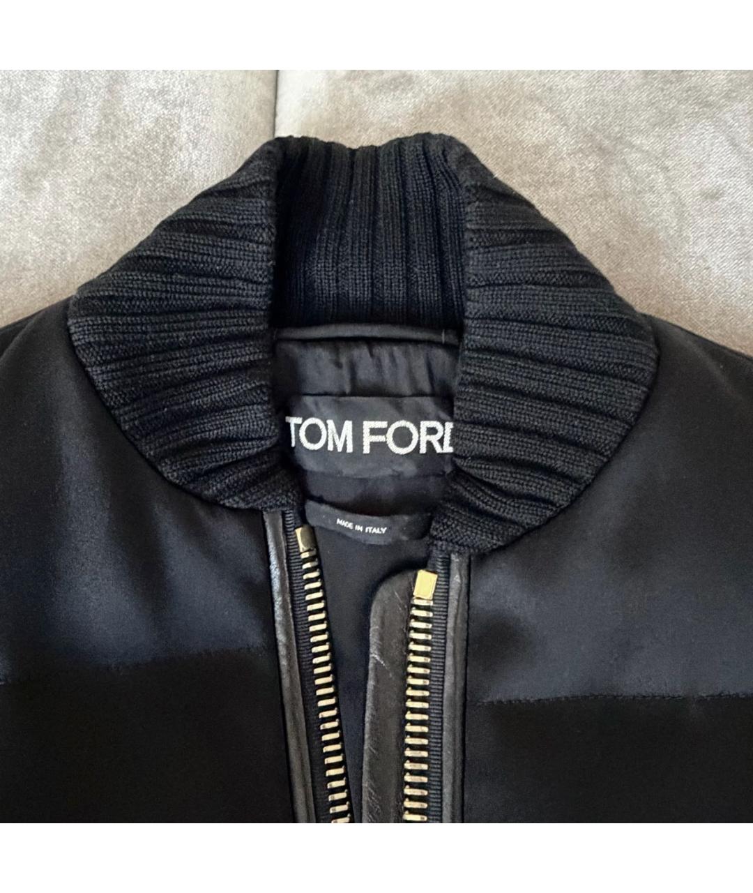 TOM FORD Черная куртка, фото 2