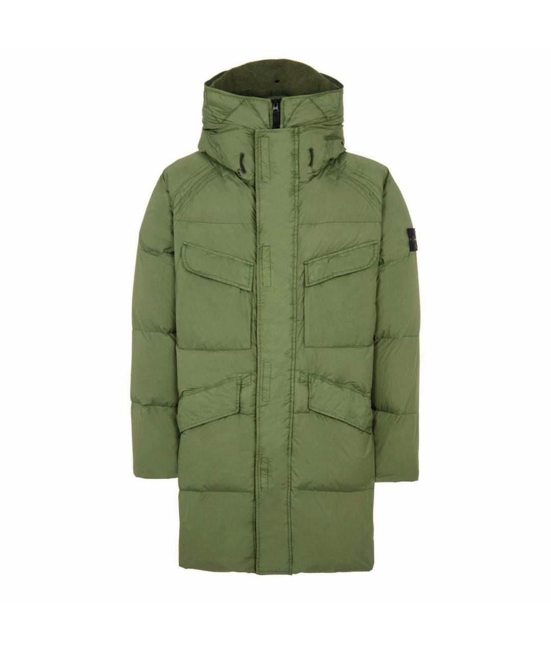 STONE ISLAND Зеленая парка, фото 9