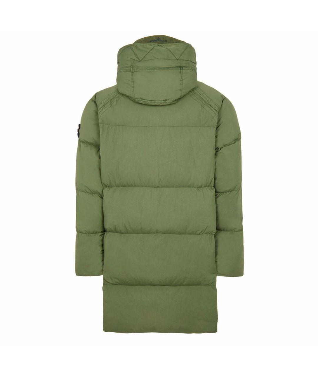 STONE ISLAND Зеленая парка, фото 2