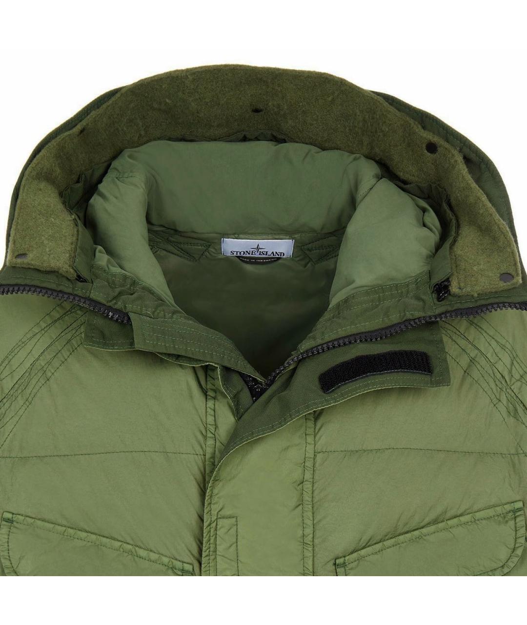 STONE ISLAND Зеленая парка, фото 6