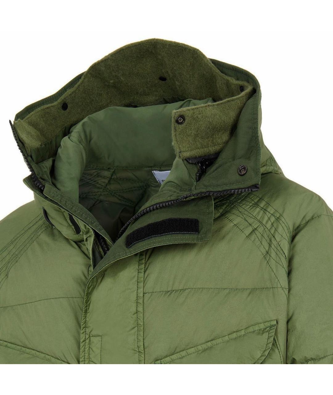 STONE ISLAND Зеленая парка, фото 5