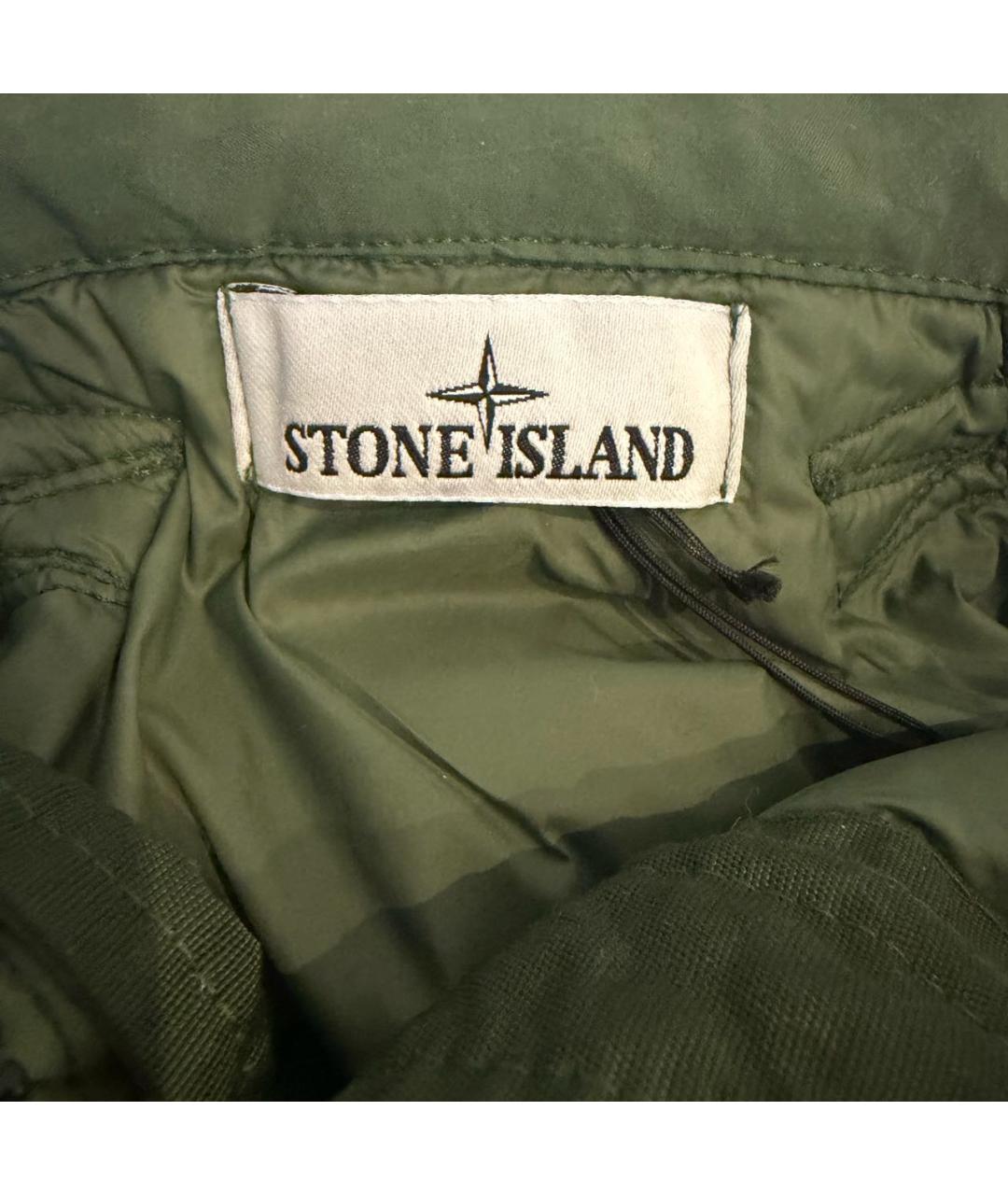 STONE ISLAND Зеленая парка, фото 3