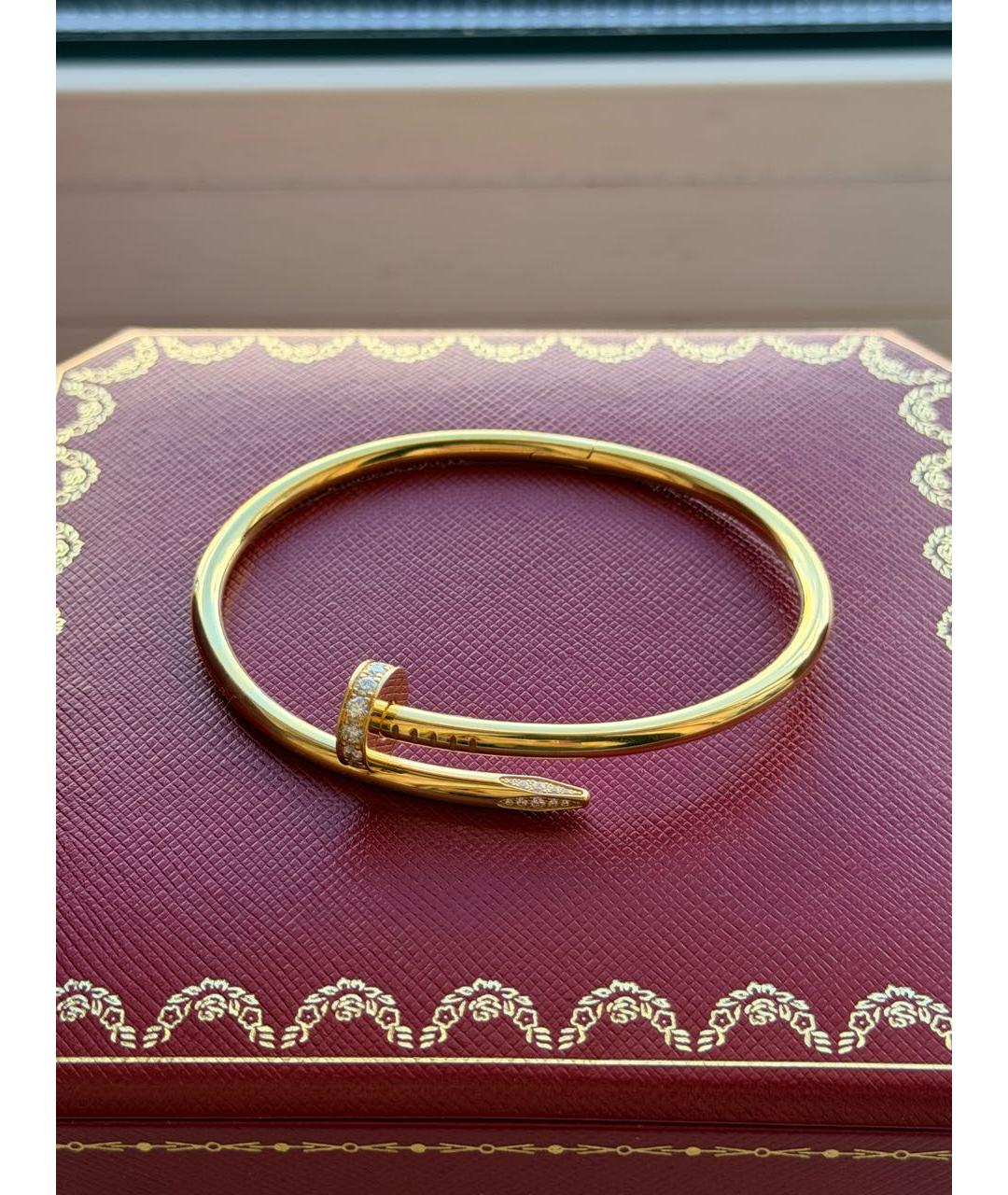CARTIER Золотой браслет из желтого золота, фото 2