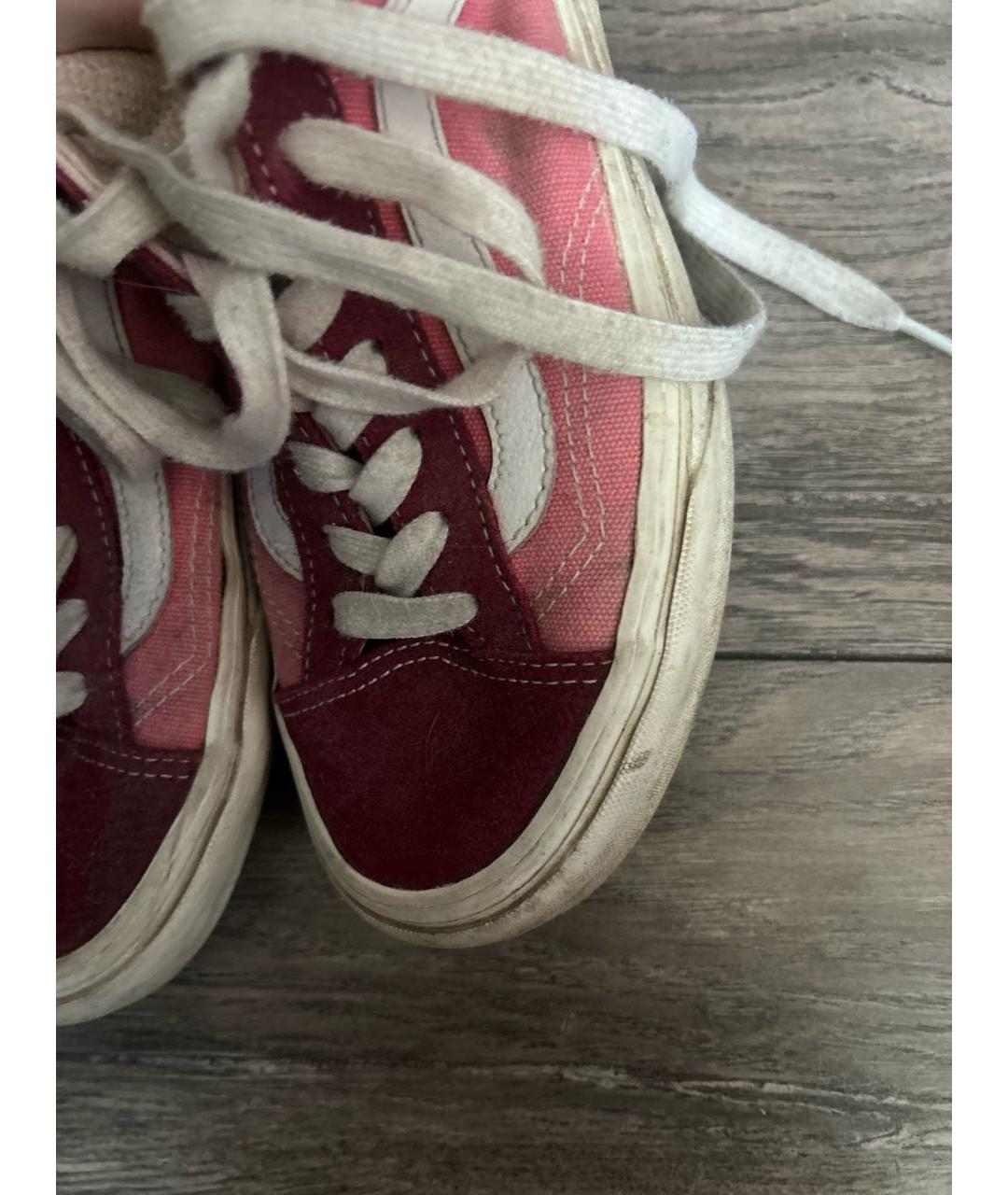 VANS Розовые замшевые кеды, фото 5