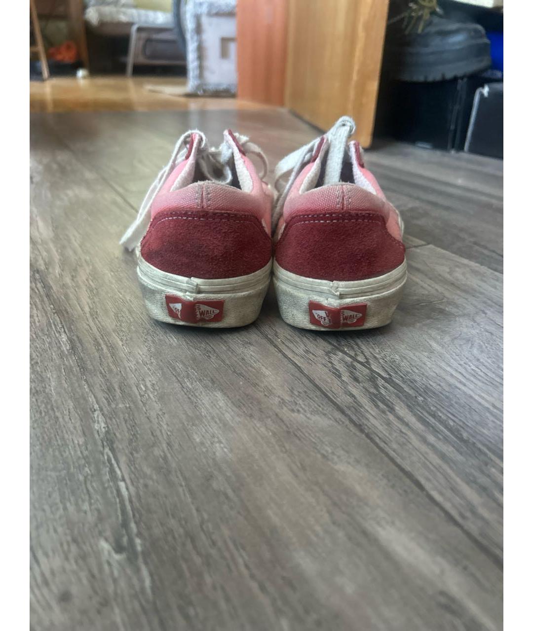 VANS Розовые замшевые кеды, фото 4